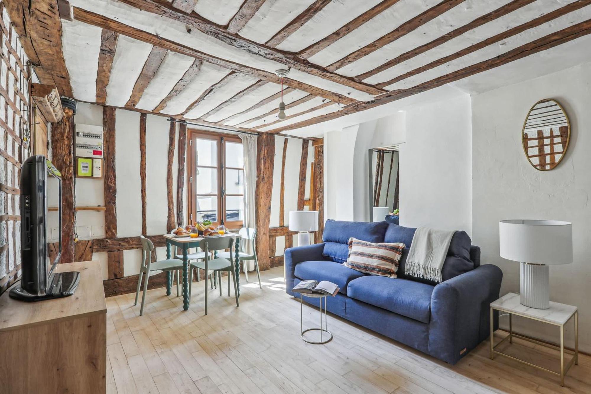 Apartment 1Br Steps From The Louvre & Palais Royal & Opera Flat *