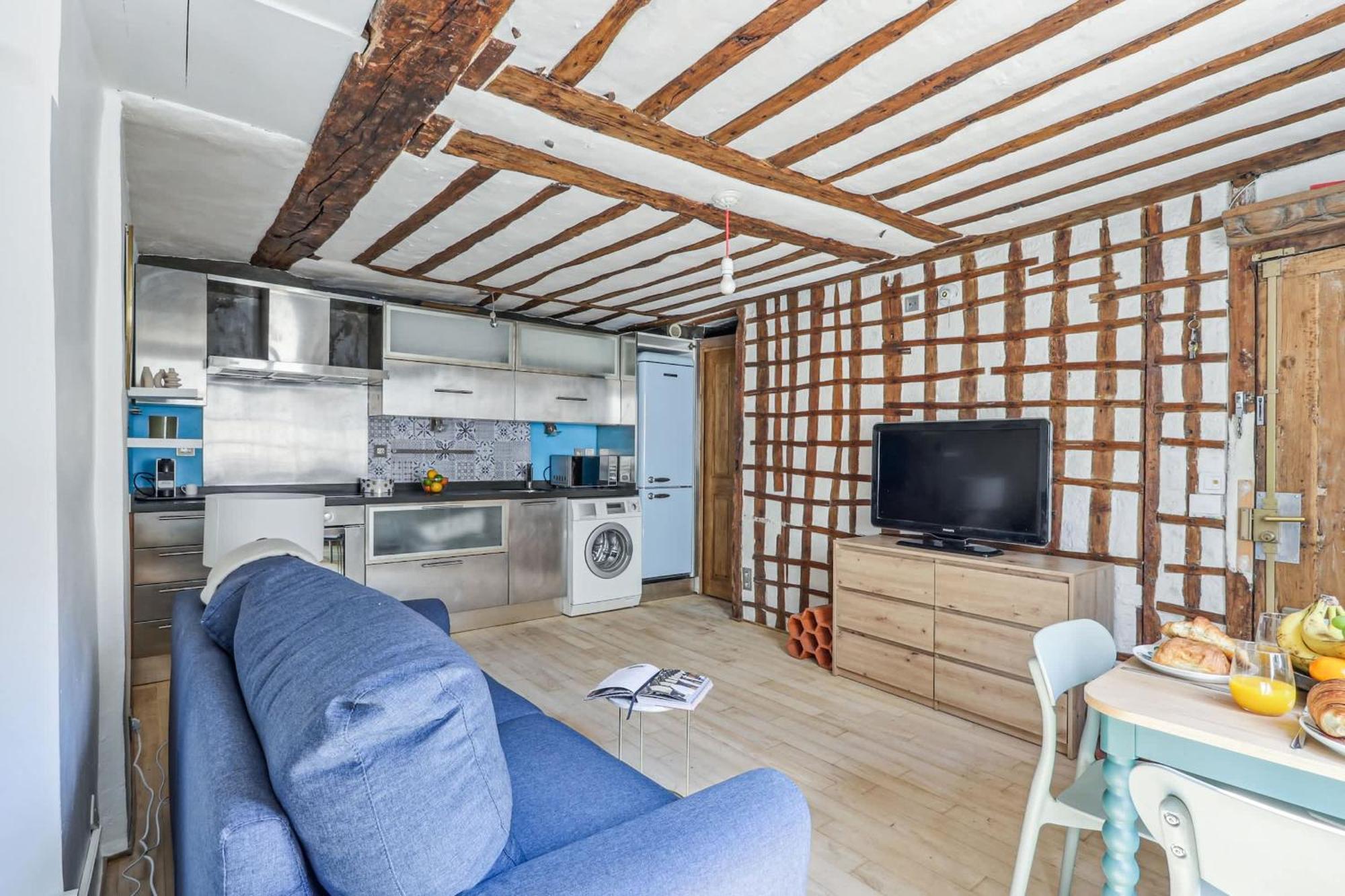 Apartment 1Br Steps From The Louvre & Palais Royal & Opera Flat *